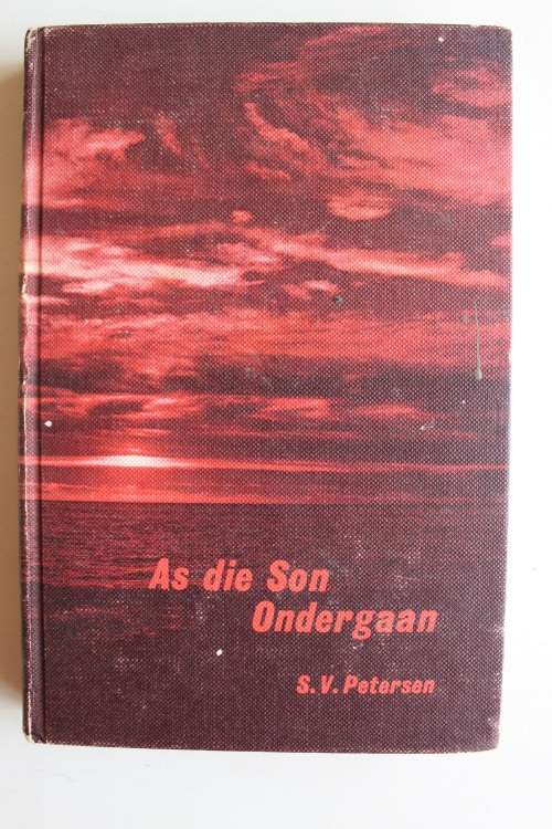 As die son ondergaan - S V Petersen