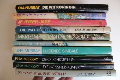 10 x Ena Murray hardeband boeke