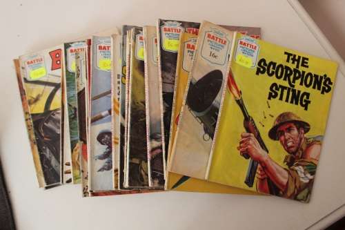 Fleetwood Battle picture library books x 20