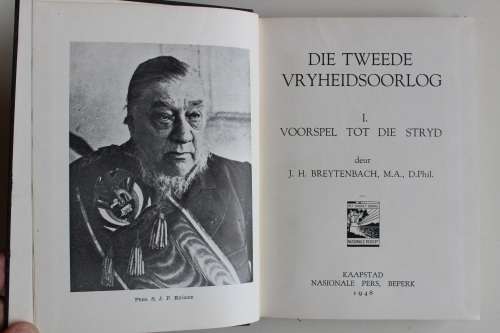 DIE TWEEDE VRYHEIDSOORLOG 1 Voorspel tot die Stryd deur J H Breytenbach
