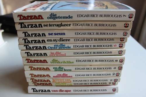 Tarzan reeks volledig in sagteband - Rice Burroughs
