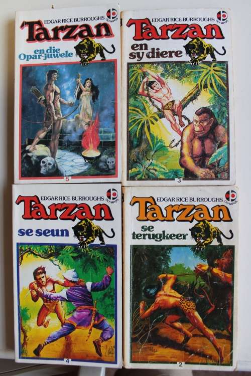 Tarzan reeks volledig in sagteband - Rice Burroughs