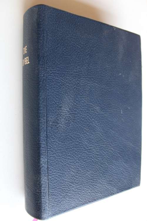 Egte 1933 eerste uitgawe Afrikaanse Bybel in leer herbind