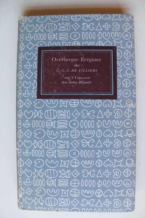 Overbergse Eergister - De Villiers