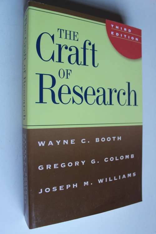 The Craft of Research - Booth & Colomb & Williams