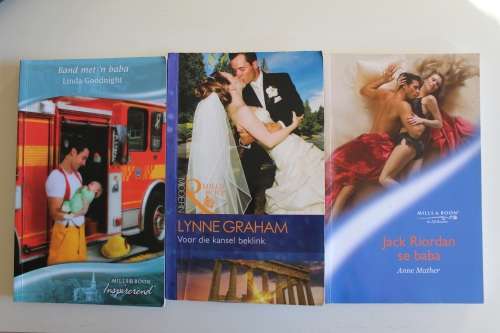 3 x Afrikaanse Mills & Boon