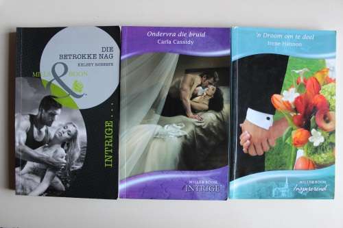 3 x Afrikaanse Mills & Boon