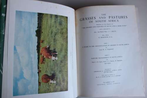 The Grasses and Pastures of South Africa - Meredith & Chippindall