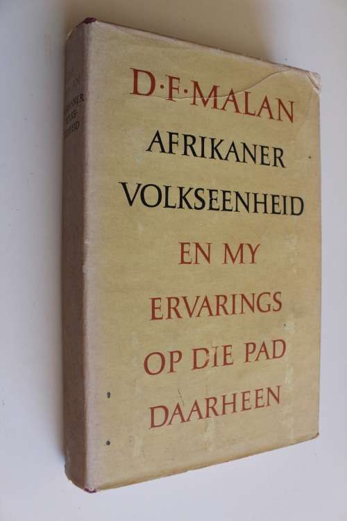 Afrikaner Volkseenheid - D F Malan