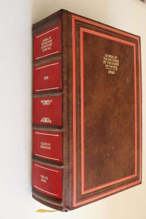 THE JOURNAL OF THE DISCOVERY OF THE NILE  - 1865 FACSIMILE REPRINT -  JOHN HANNING SPEKE