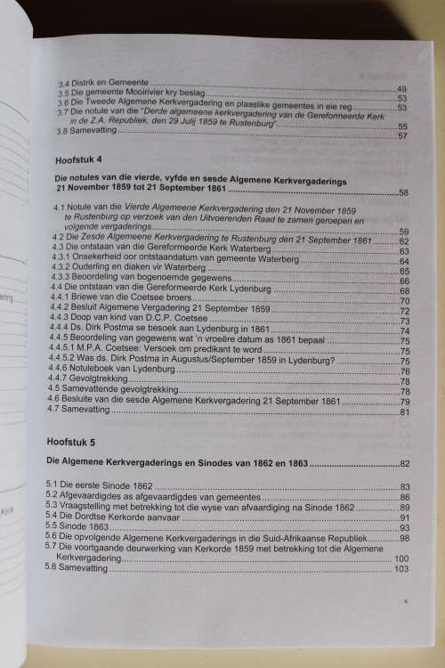 Ontstaan van die eerste Gereformeerde kerke in die Suid-Afrikaanse Republiek 1859-61