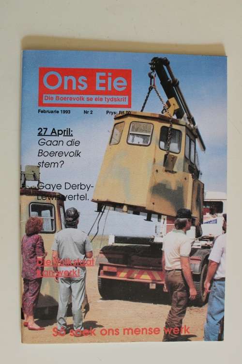 Ons Eie - Die Boerevolk se tydskrif Februarie 1993