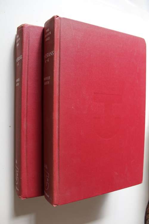 The Anchor Bible commentary on Ephesians 1-3 & 4-6 - Markus Barth