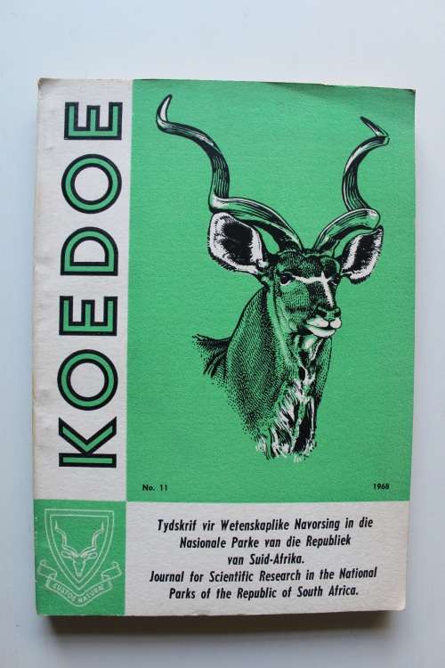 1968 Tydskrif vir Wetenskaplike Navorsing in Nasionale Parke van SA