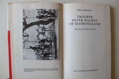 Trooper Peter Halket of Mashonaland - Olive Schreiner