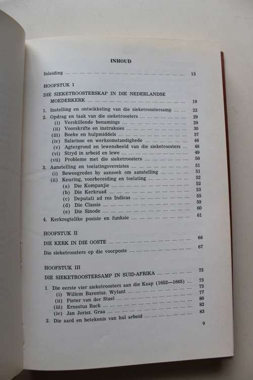 Die sieketroosters in Suid-Afrika 1652-1866 / JP Claasen