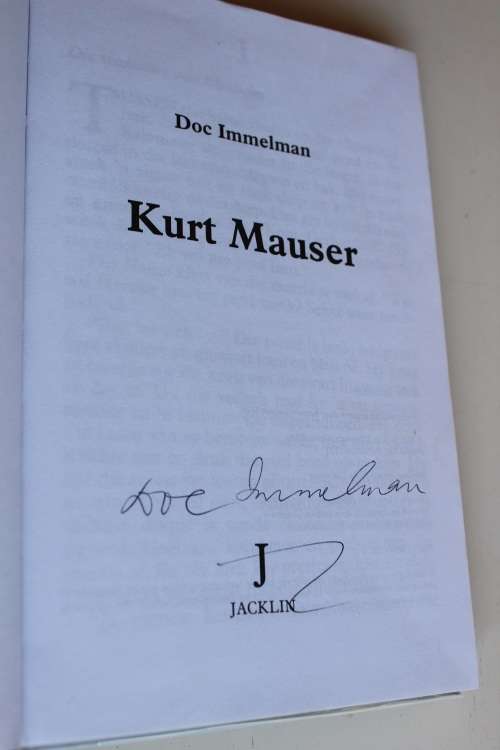 GETEKEN: Doc Immelman - Kurt Mauser