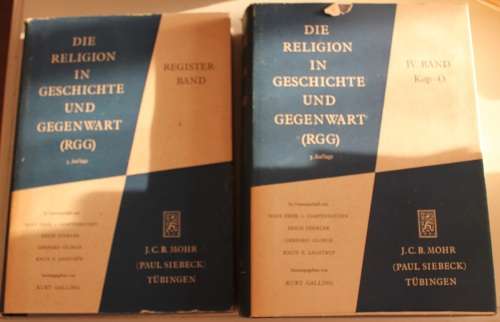 Die Religion in Geschichte und Gegenwart - 7 very large volumes