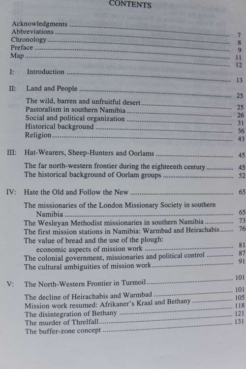 Hate the Old and Follow the New: Khoekhoe and Missionaries in Early Nineteenth-century Namibia