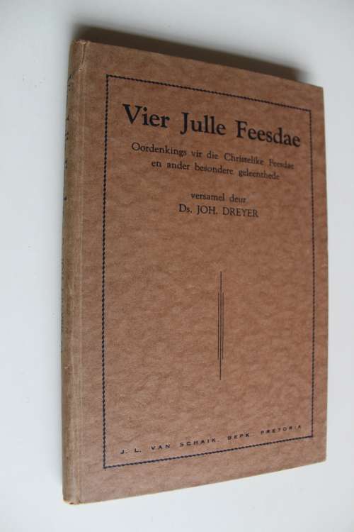 Vier julle feesdae - Dreyer