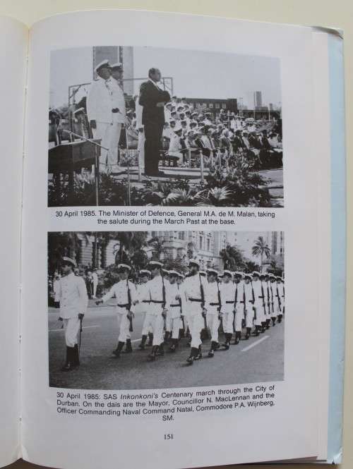SAS Inkonkoni 1885-1985  - Captain Payne