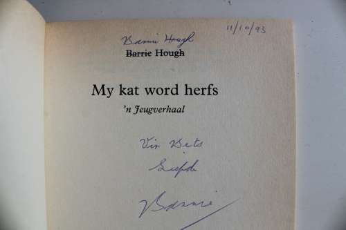 GETEKEN: My kat word herfs - Barrie Hough