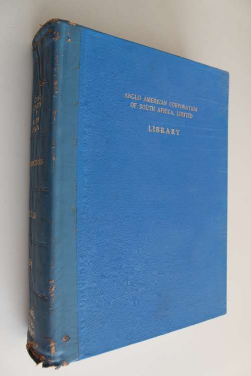 1941 Transactions of the Royal Society of South Africa - Volume XXVIII