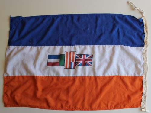 Vierkleur & ou Vlag van Suid-Afrika - South Africa old flag & book - boek