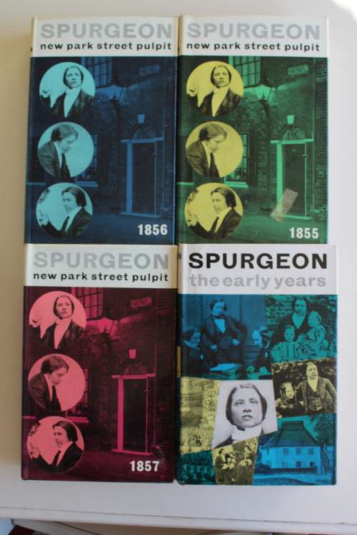 Spurgeon series x 6 books plus biography