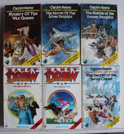 6 x Carolyn Keene paperbacks