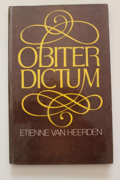Obiter Dictum - Etienne van Heerden - Gedigte