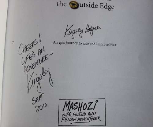Signed - AFRIKA. DISPATCHES FROM THE OUTSIDE EDGE - KINGSLEY HOLGATE