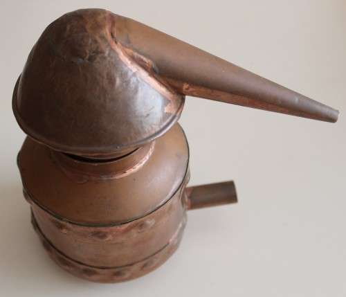 Mampoer copper still kettle stoker stookketel ketel