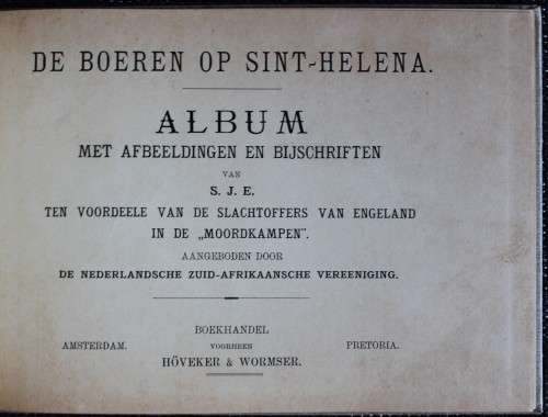 De Boeren op St Helena - Anglo-Boereoorlog