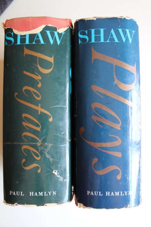 The Complete Bernard Shaw - two large volumes