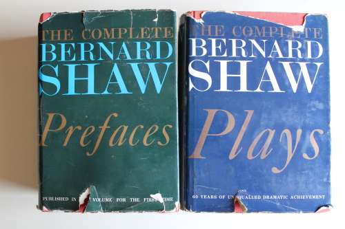 The Complete Bernard Shaw - two large volumes