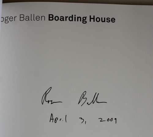 Boarding House. Roger Ballen. SIGNED
