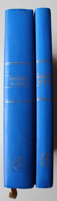 Verwysingsbybel 1983 vertaling - Bybel - Band 1 en 2 volledig