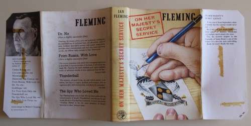 On Her Majesty's Secret Service - Ian Fleming - 1963 first edition