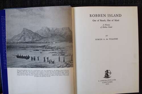 Robben Island - A History of Robben Island -  Simon A. de Villiers