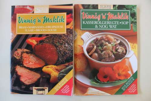 Vinnig & Maklik resepte boeke