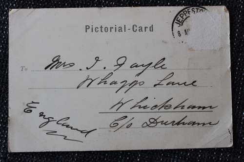 Postcard post card - Jeppestown Wesleyan Church Jules Street