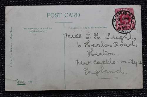 Vintage Postcard post card  - Howick Falls 364 feet high