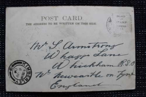 Vintage Postcard post card  - Post Office  Kimberley