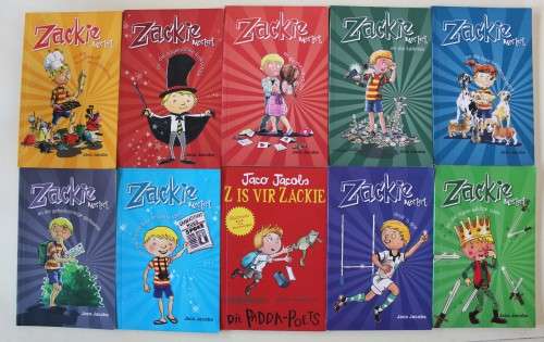 10 x Zachie Mostert sagteband boeke baie mooi - Jaco Jacobs