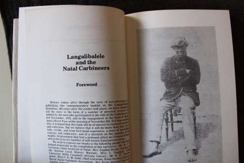 Langalibalele and the Natal Carbineers - Ladysmith Historical Society