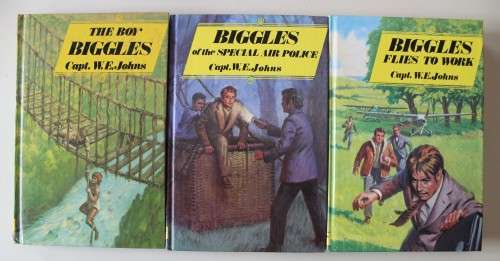 Boy Biggles, Flies to work,  & the Special Air Police - Captain Johns