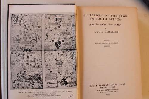 A History of the Jews in South Africa - Herrman
