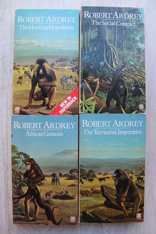 Robert Ardrey - African Genesis, Hunting Hypothesis, Territotial Imperative, Social Contract