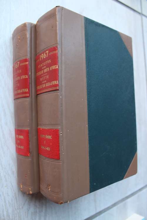 Statutes of the Republic of South Africa / Wette van die Republiek van Suid-Afrika  1967